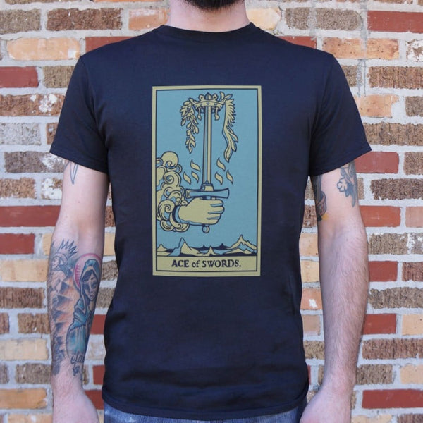 Tarot Ace of Swords Men's T-Shirt