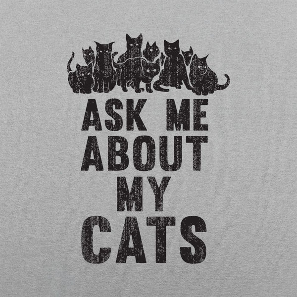 Ask Me About My Cats Men's Tank Top
