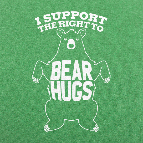 I Support Bear Hugs Men's T-Shirt