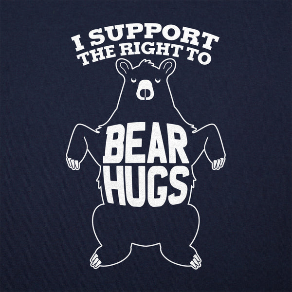 I Support Bear Hugs Men's T-Shirt