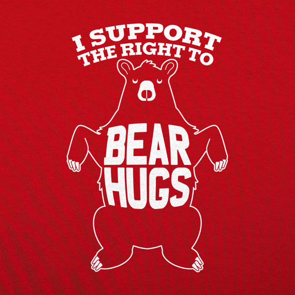 I Support Bear Hugs Men's T-Shirt
