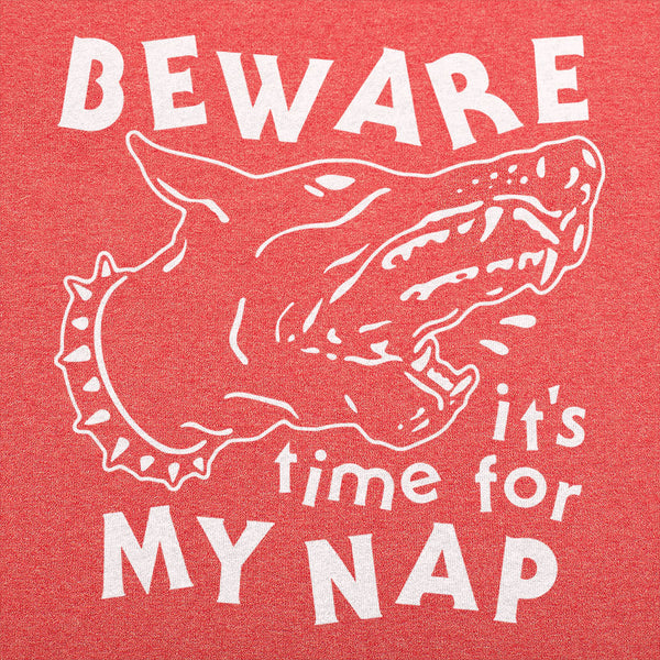 Beware Nap Time Men's T-Shirt