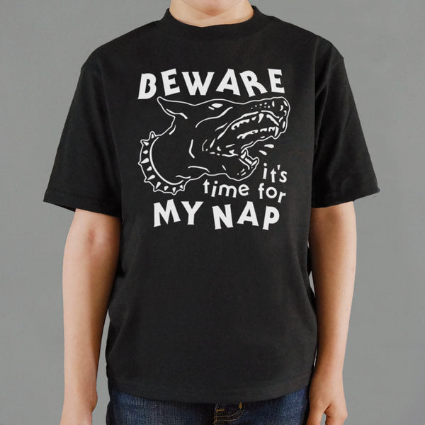 Beware Nap Time Kids' T-Shirt