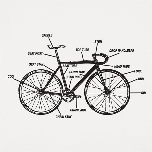 Bike Anatomy Kids' T-Shirt