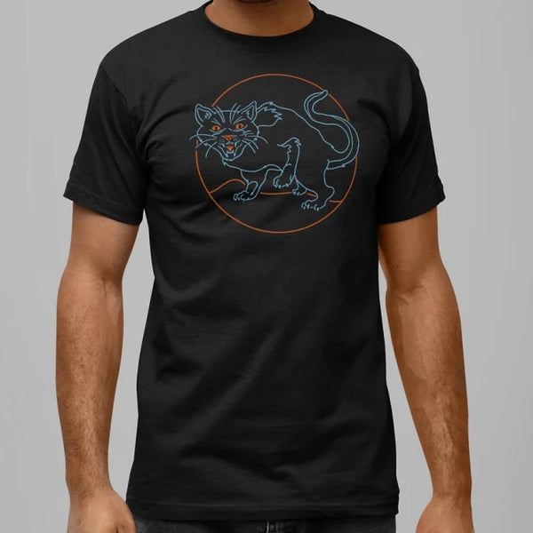 Black Cat Men's T-Shirt