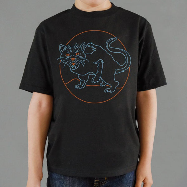 Black Cat Kids' T-Shirt