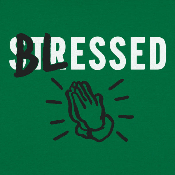Blessed Not Stressed Kids' T-Shirt