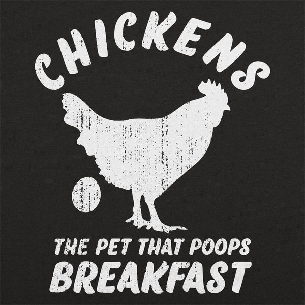 Chickens Poop Breakfast Men's Tank Top