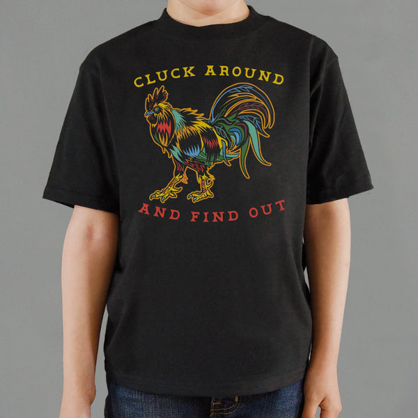 Cluck Around Graphic Kids' T-Shirt