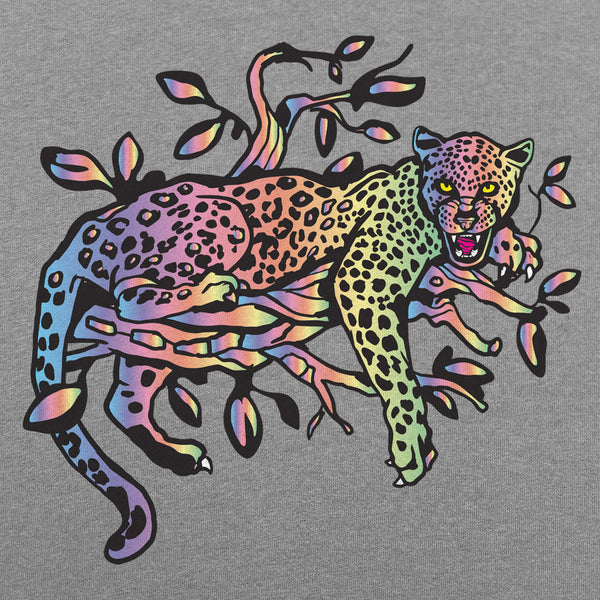 Rainbow Leopard Graphic Women's T-Shirt