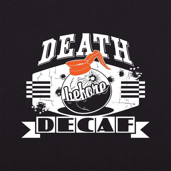 Death Before Decaf Men's Tank Top
