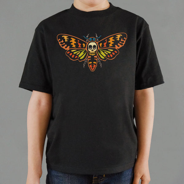 Death's Head Moth Full Color Kids' T-Shirt