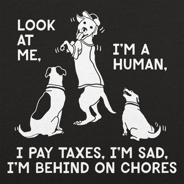 Dog Mocks Humans Kids' T-Shirt