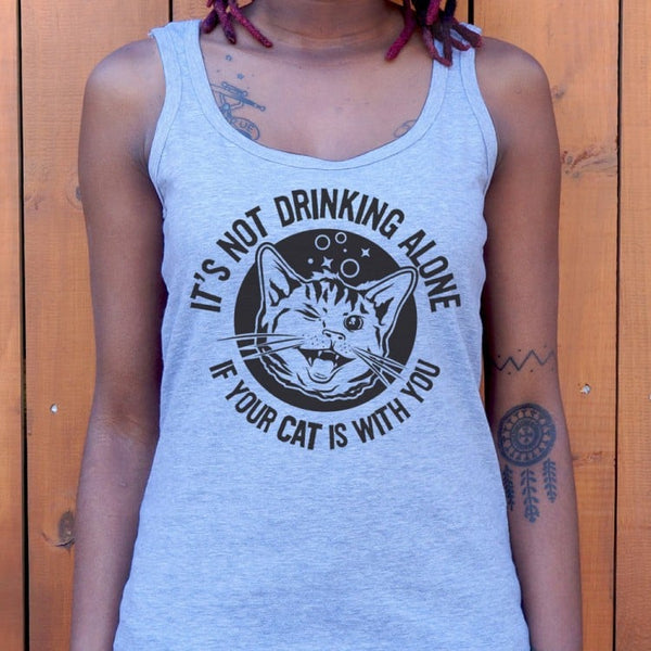 Drinking With Your Cat Women's Tank Top