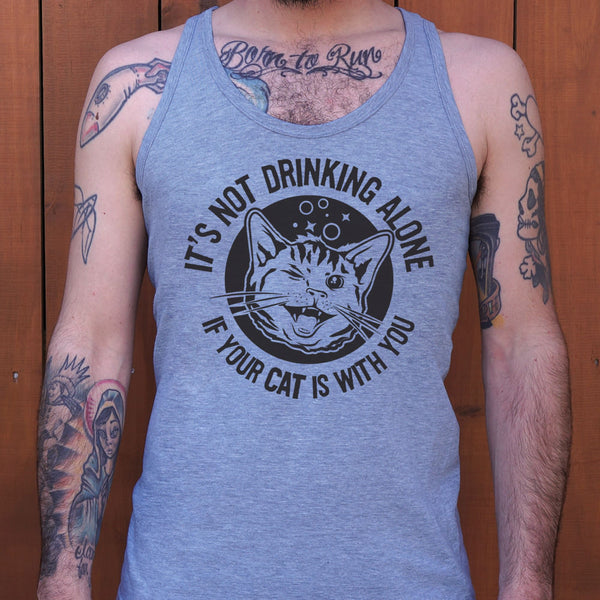 Drinking With Your Cat Men's Tank Top