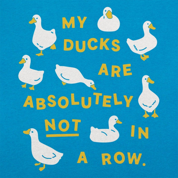 Ducks in a Row Women's T-Shirt