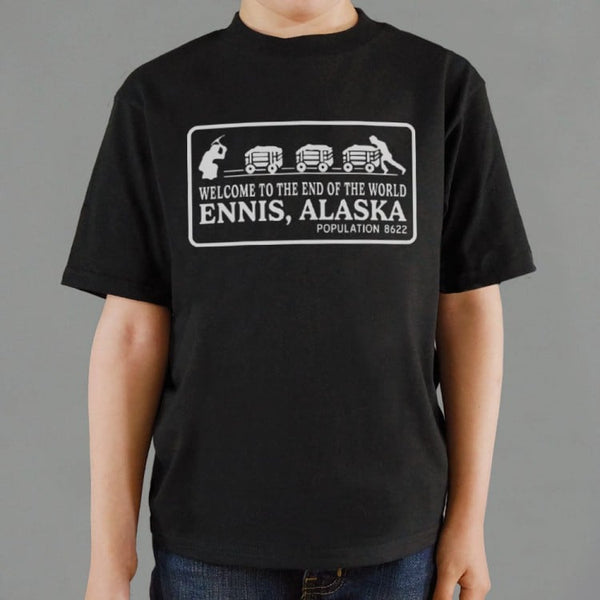 Ennis, Alaska Kids' T-Shirt