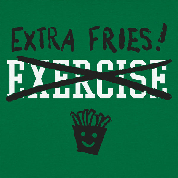 Exercise Extra Fries Kids' T-Shirt