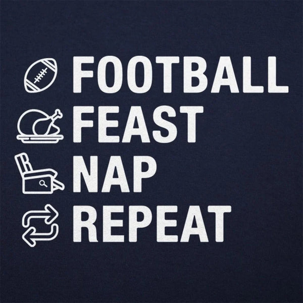 Football Feast Nap Hoodie