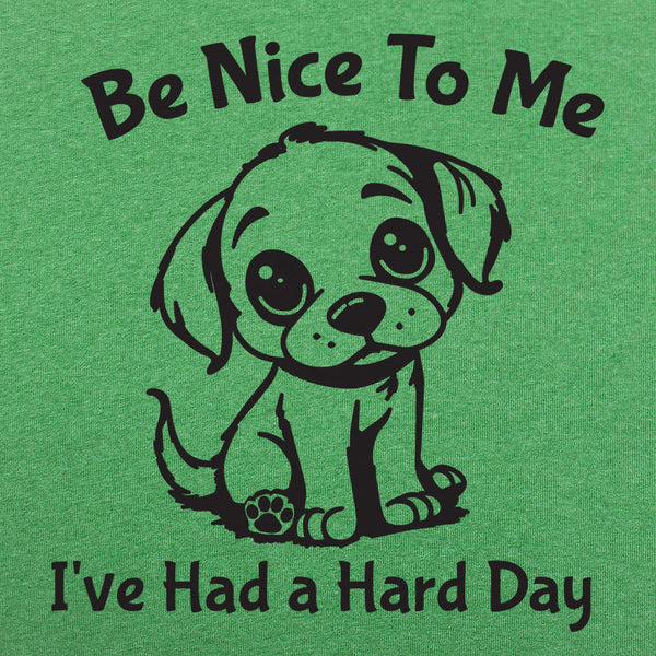 Hard Day Puppy Men's T-Shirt