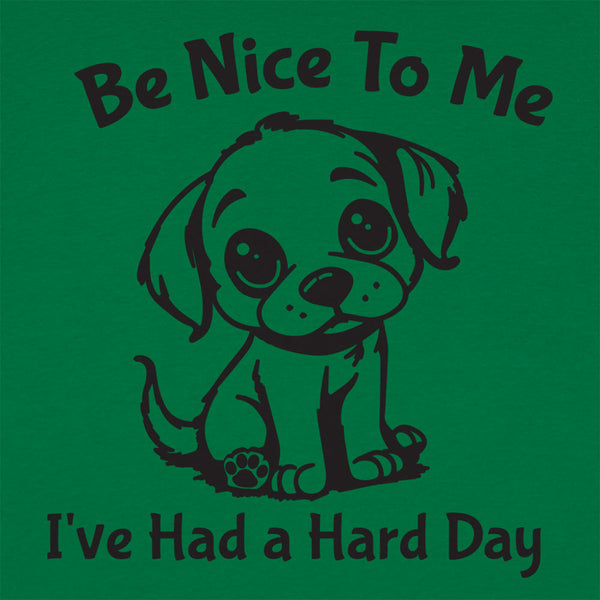 Hard Day Puppy Men's T-Shirt