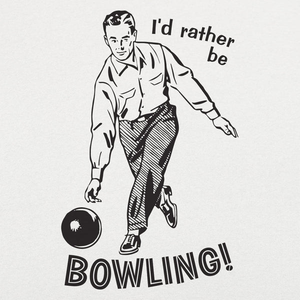 I'd Rather Be Bowling Kids' T-Shirt