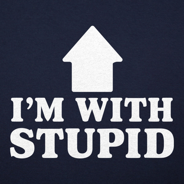 I'm With Stupid Men's T-Shirt