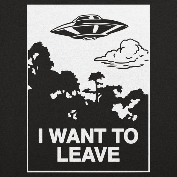 I Want to Leave Kids' T-Shirt