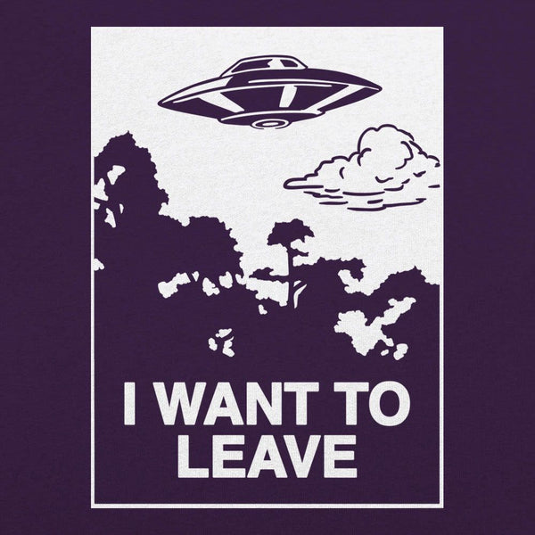 I Want to Leave Men's T-Shirt