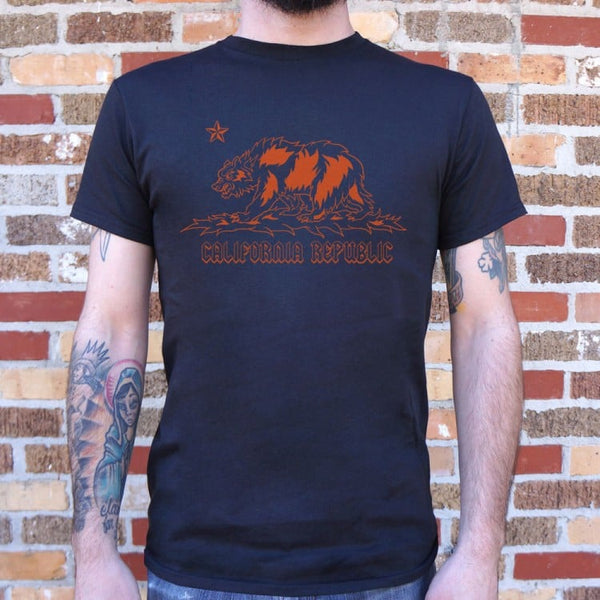 Metal California Men's T-Shirt