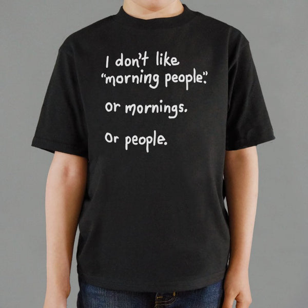 Morning People Kids' T-Shirt
