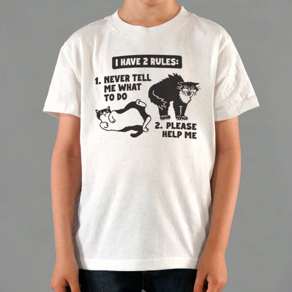 My 2 Rules Kids' T-Shirt