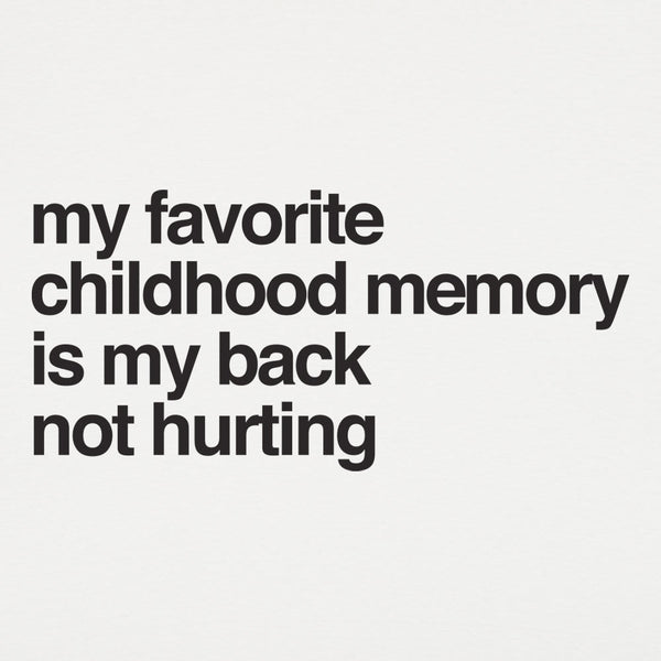 Favorite Childhood Memory Kids' T-Shirt