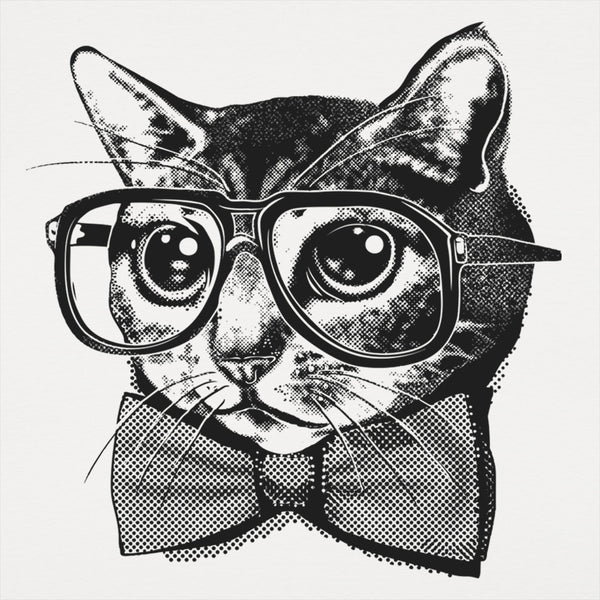 Nerd Cat Men's T-Shirt