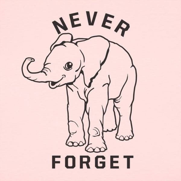 Baby Elephant Never Forget Women's T-Shirt