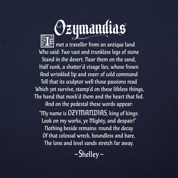 Ozymandias Men's T-Shirt