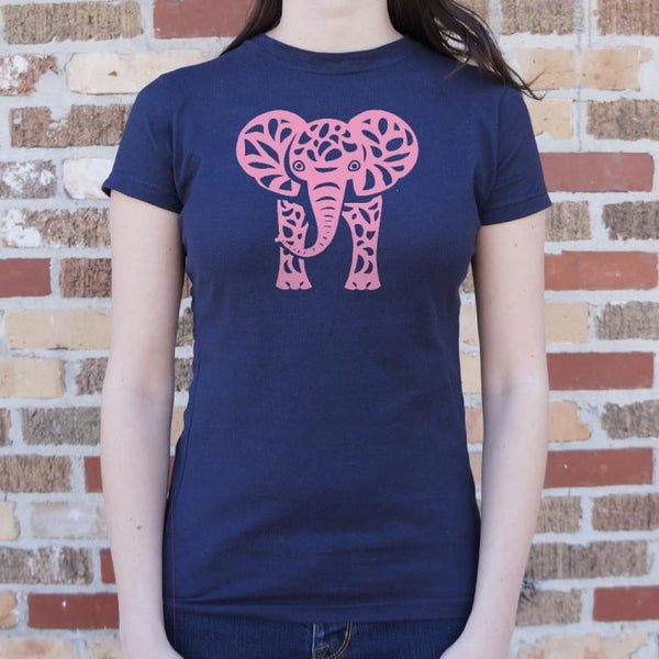 Pink Elephant Women's T-Shirt