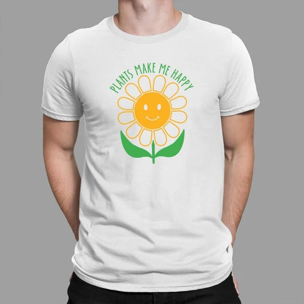 Plants Make Me Happy Men's T-Shirt