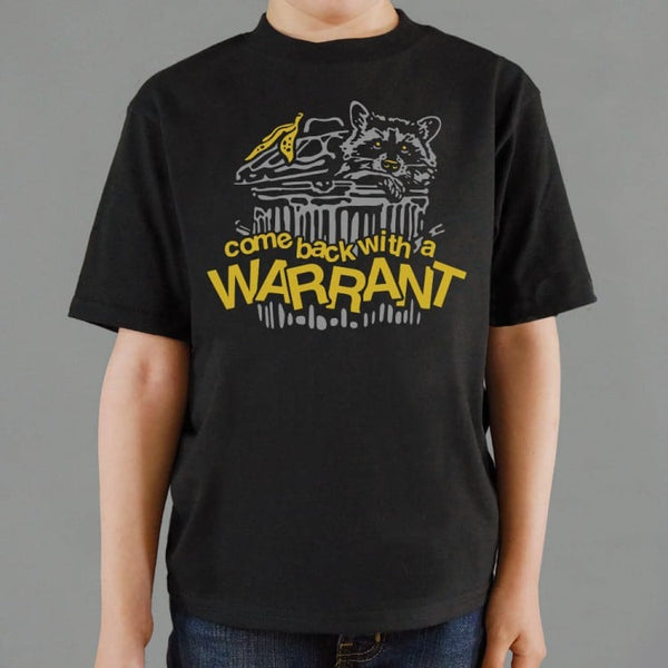 Raccoon Warrant Kids' T-Shirt