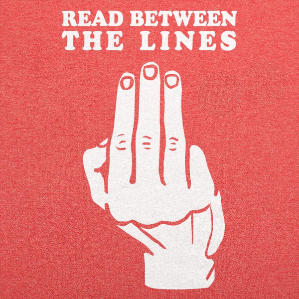 Read Between The Lines Men's T-Shirt