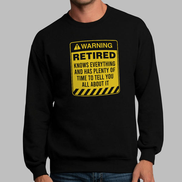 Retired Warning Sweater
