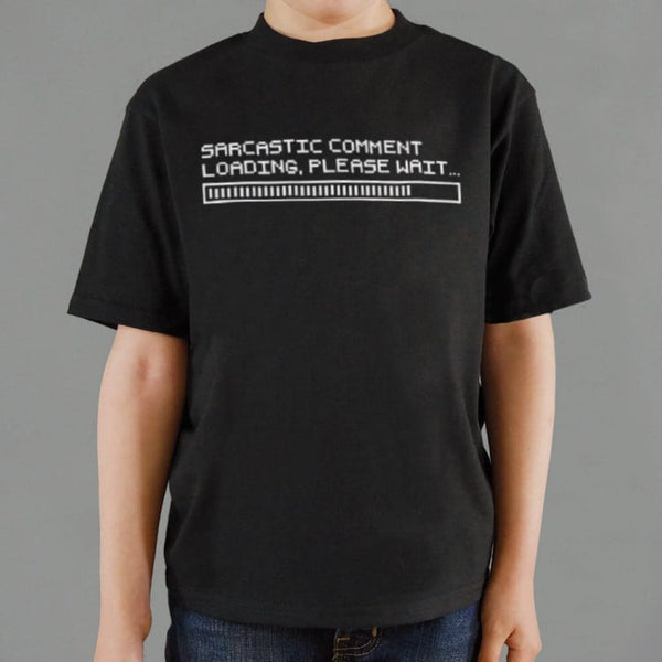Sarcasm Loading Kids' T-Shirt