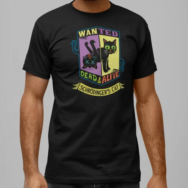 Schrodinger's Cat Graphic Men's T-Shirt