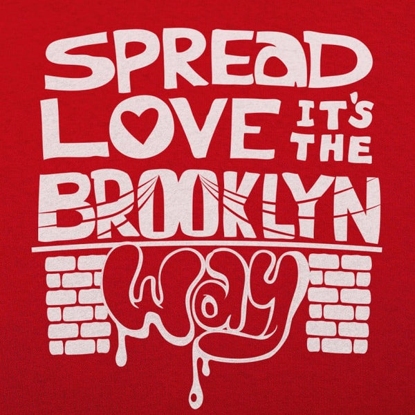 Spread Love The Brooklyn Way Men's T-Shirt