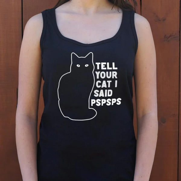 Tell Your Cat Women's Tank Top