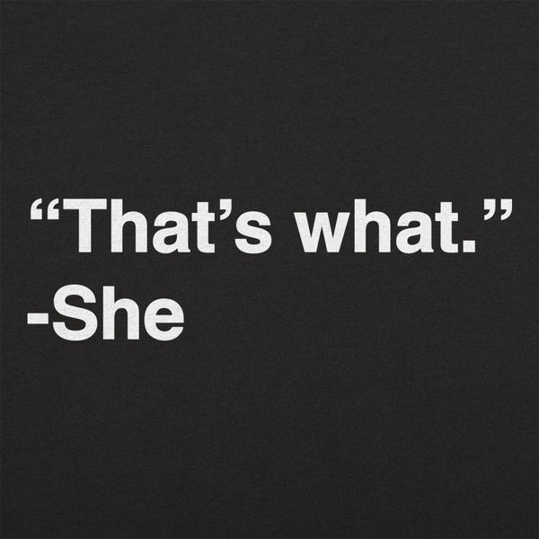 That's What She Said Men's Tank Top