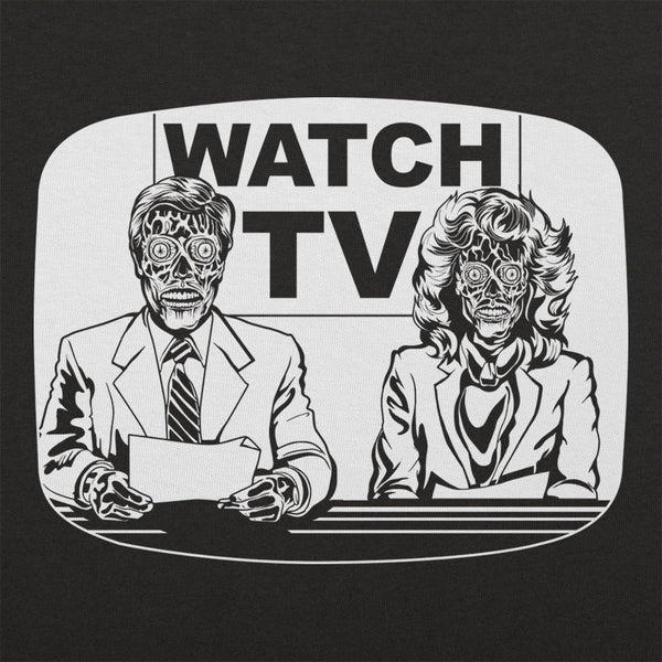 They Live On TV Men's T-Shirt