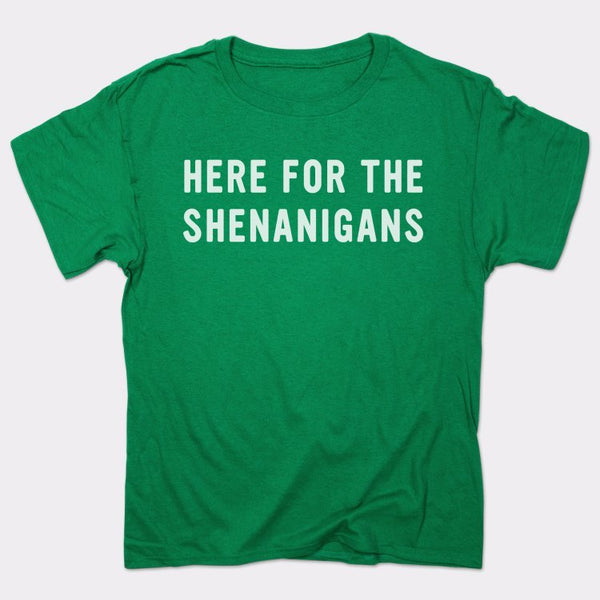 Here For Shenanigans Men's T-Shirt
