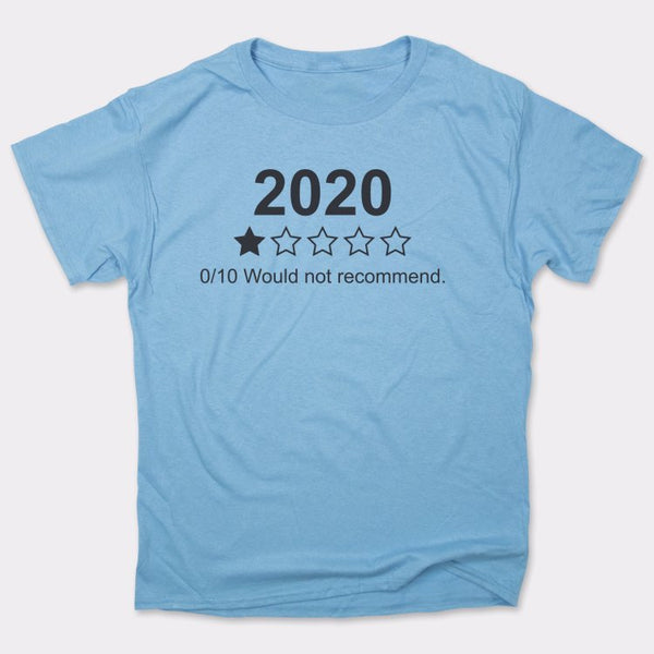2020 Would Not Recommend Men's T-Shirt