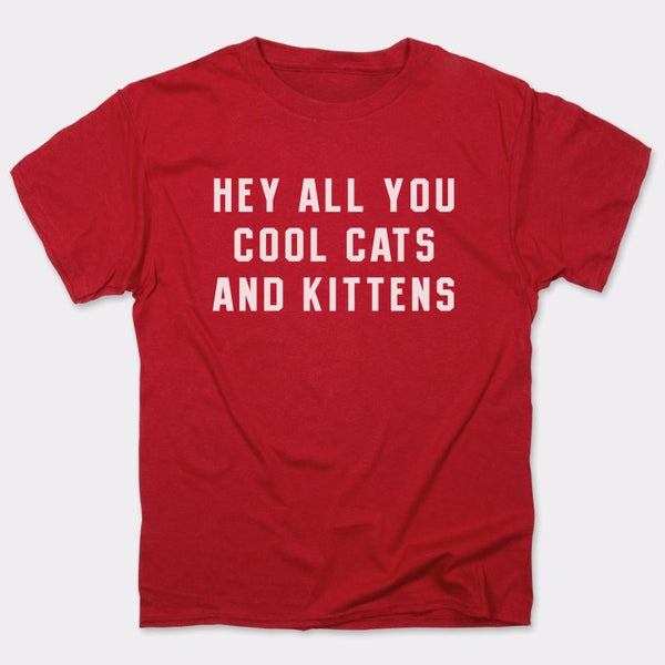 Cool Cats and Kittens Men's T-Shirt